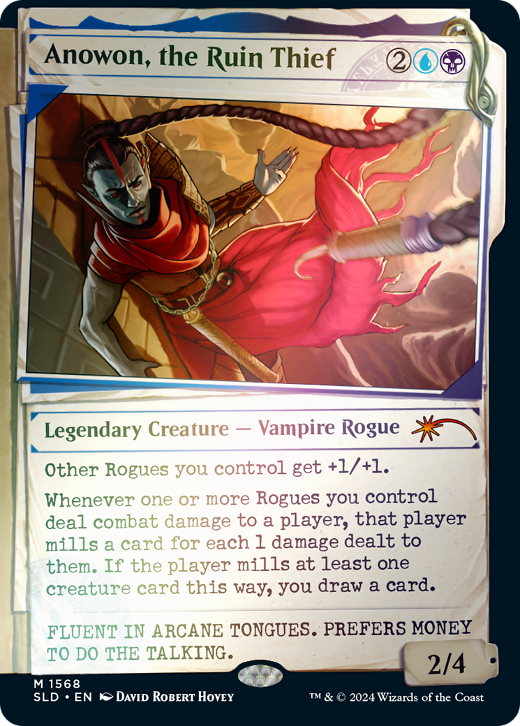 Image of Anowon, the Ruin Thief (Rainbow Foil) (SLD-1568) - Secret Lair Drop: (Showcase) Foil