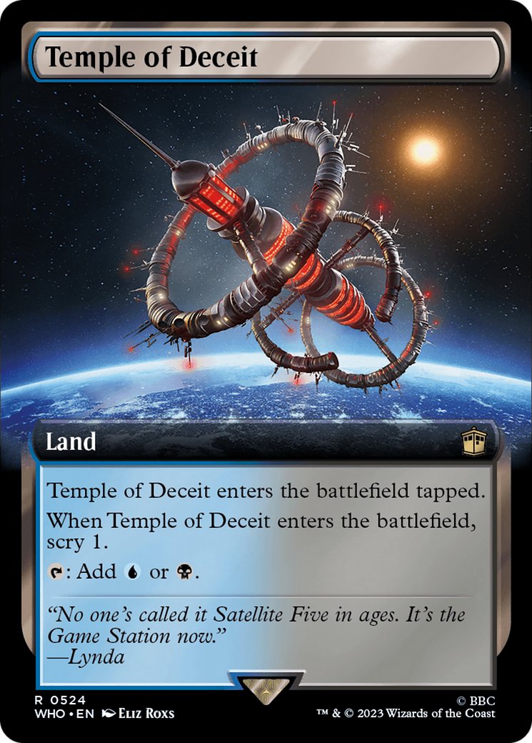 Image of Temple of Deceit (Extended Art) (WHO-524) - Doctor Who: (Extended Art)