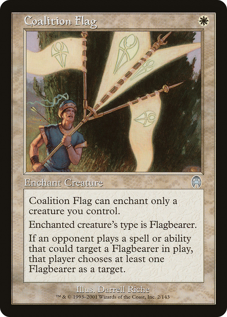 Image of Coalition Flag (APC-002) - Apocalypse Foil