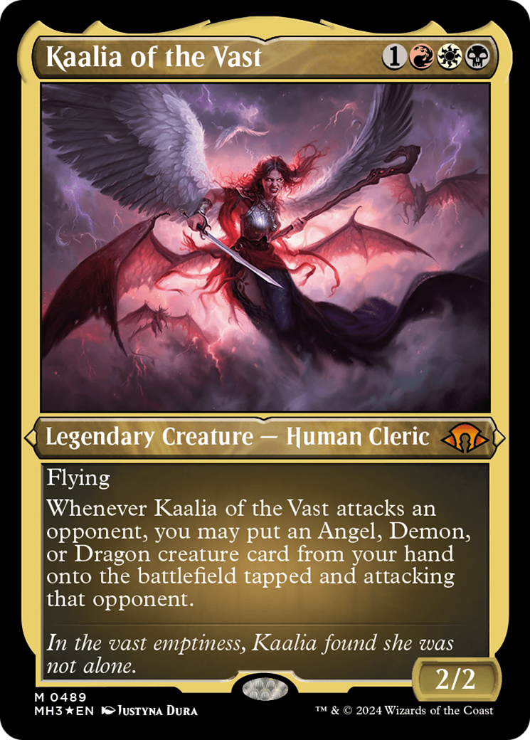 Image of Kaalia of the Vast (Foil Etched) (MH3-489) - Modern Horizons 3 Foil