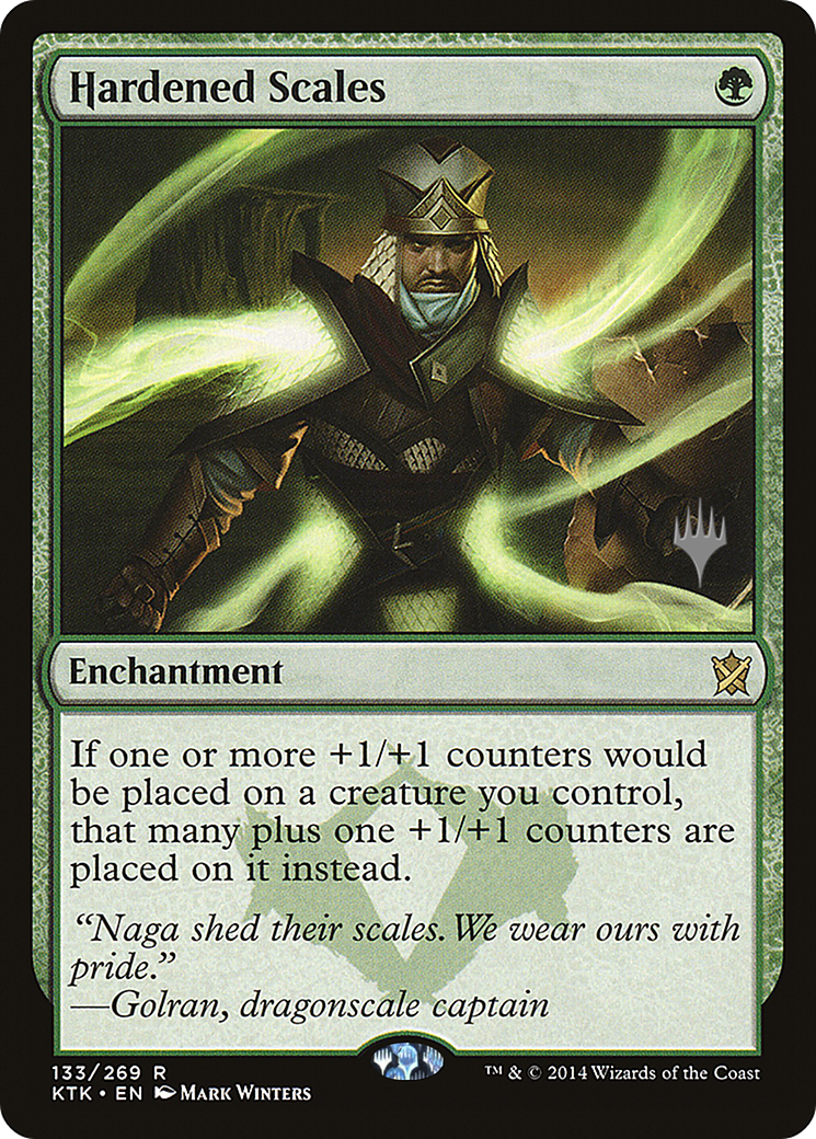 Image of Hardened Scales (PPIKO-133) - Khans of Tarkir Promos