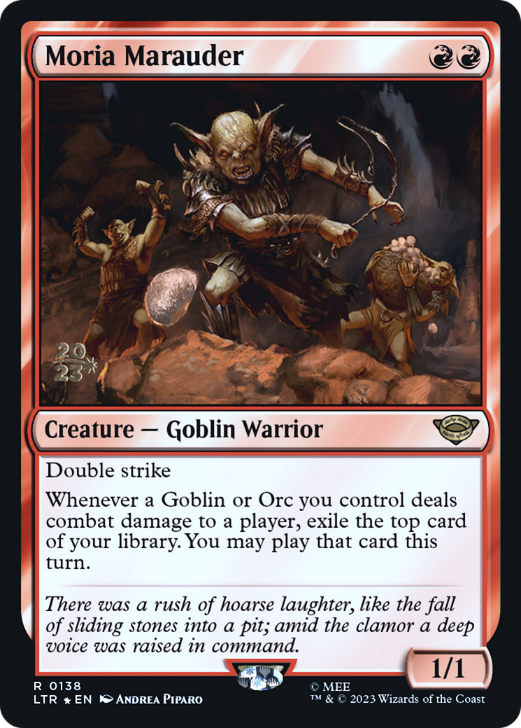 Image of Moria Marauder (PRE-138) - Tales of Middle-earth Promos Foil