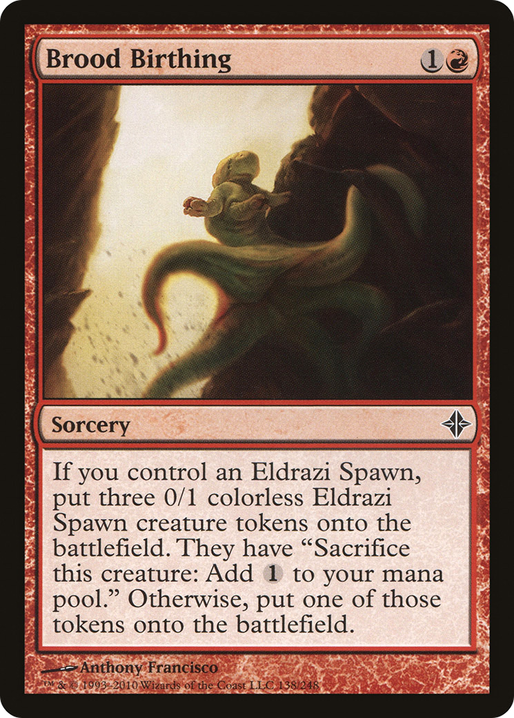 Image of Brood Birthing (ROE-138) - Rise of the Eldrazi Foil