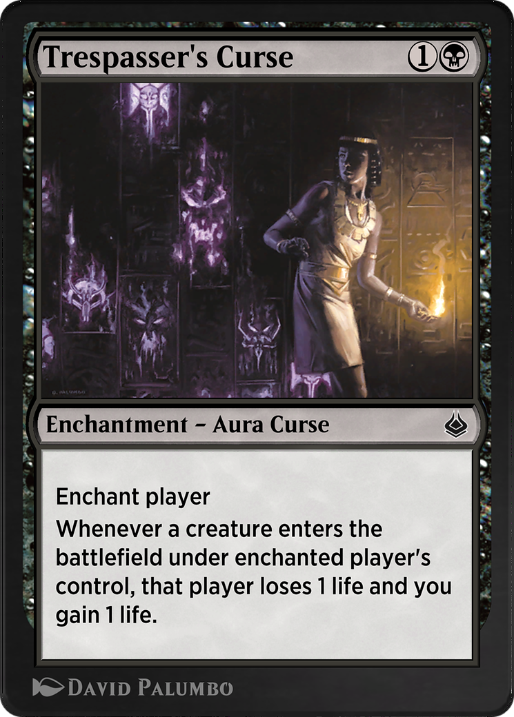 Image of Trespasser's Curse (AKR-129) - Amonkhet Remastered