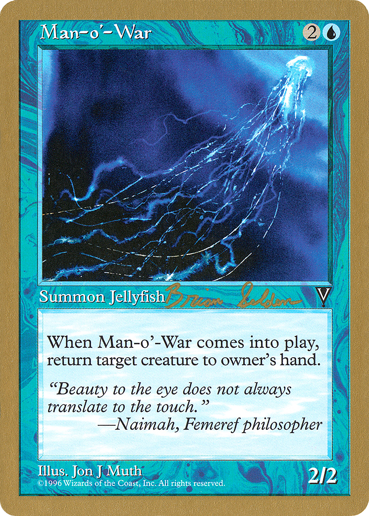 Image of Man-o'-War - 1998 Brian Selden (VIS) (WCD-) - World Championship Decks 1998
