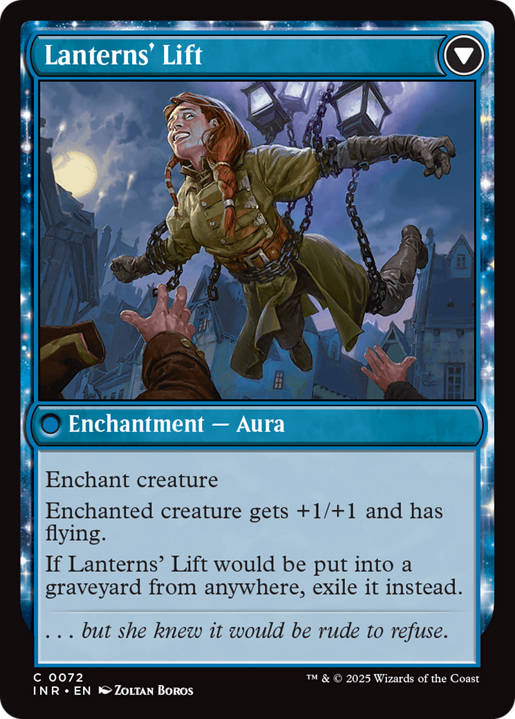 Image of Lantern Bearer (INR-072) - Innistrad Remastered: (enchantment) Foil
