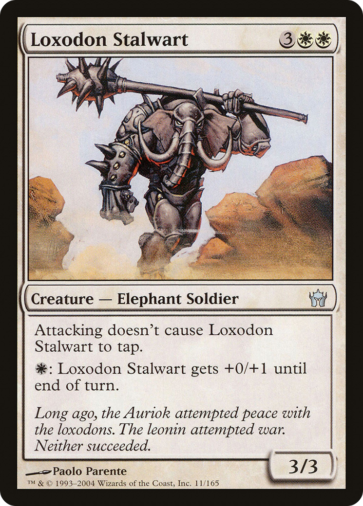 Image of Loxodon Stalwart (5DN-011) - Fifth Dawn Foil