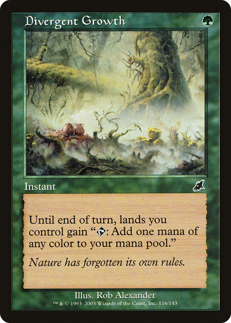 Image of Divergent Growth (SCG-116) - Scourge Foil