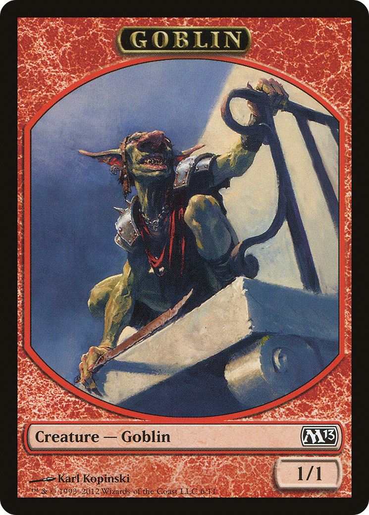 Image of Goblin Token (M13-006) - Magic 2013 Tokens