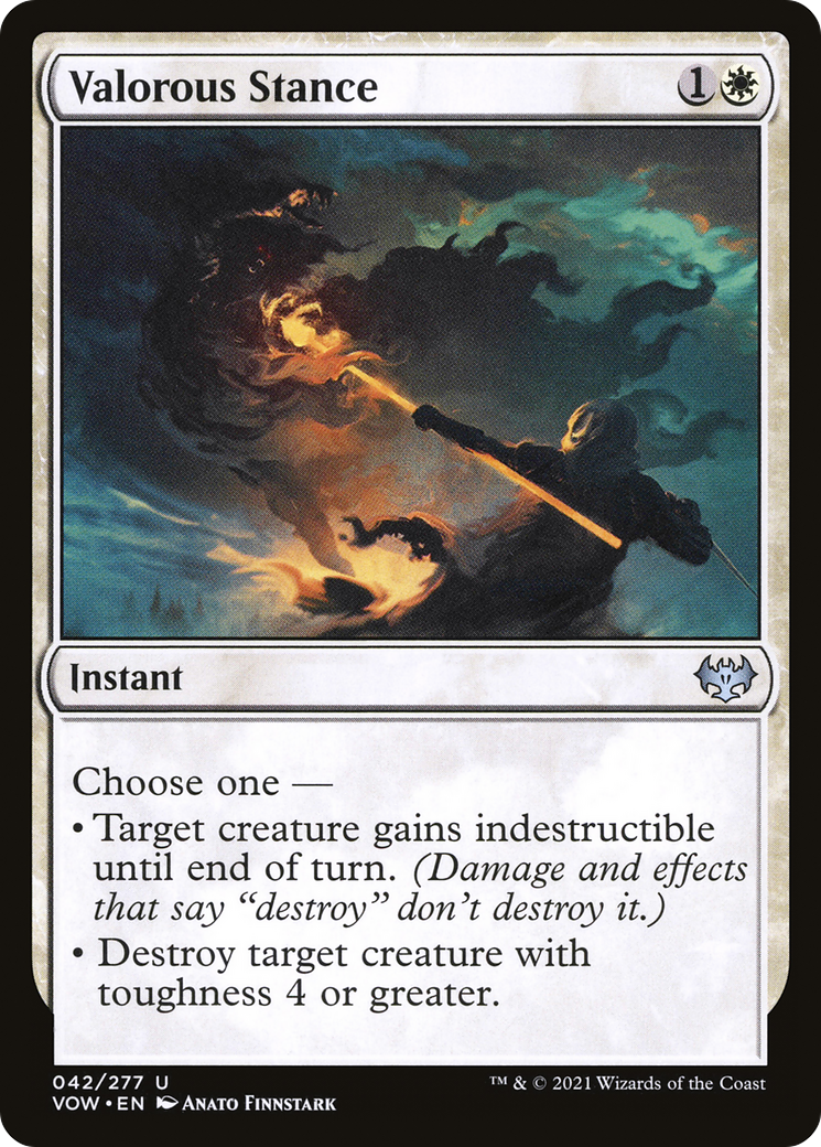 Image of Valorous Stance (VOW-042) - Innistrad: Crimson Vow