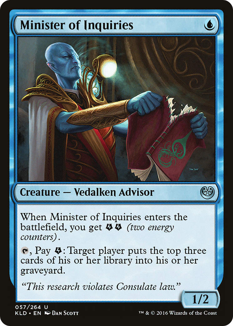 Image of Minister of Inquiries (KLD-057) - Kaladesh