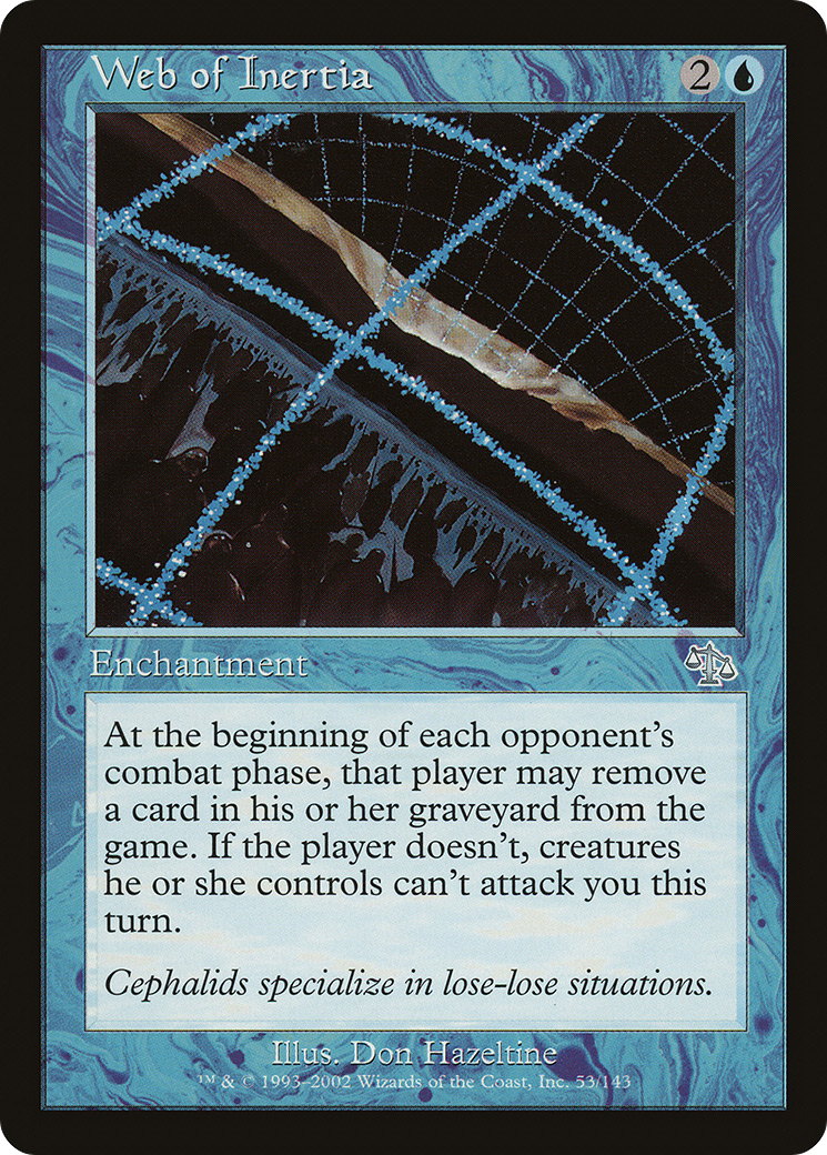 Image of Web of Inertia (JUD-053) - Judgment Foil