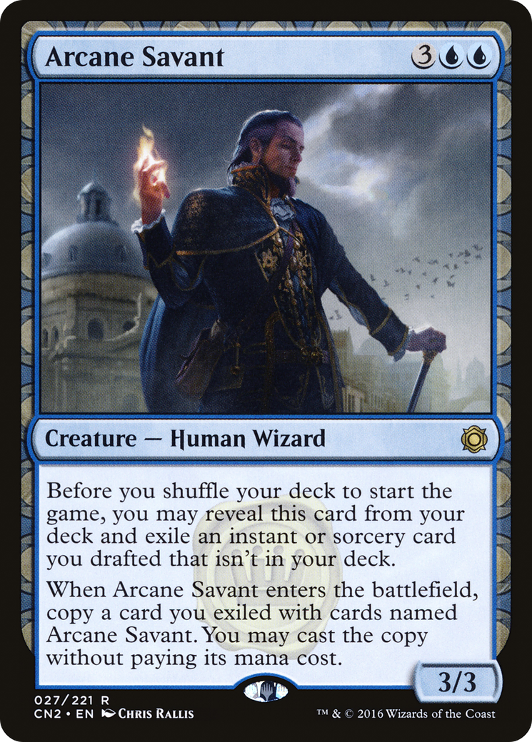 Image of Arcane Savant (CN2-027) - Conspiracy: Take the Crown: (draft)