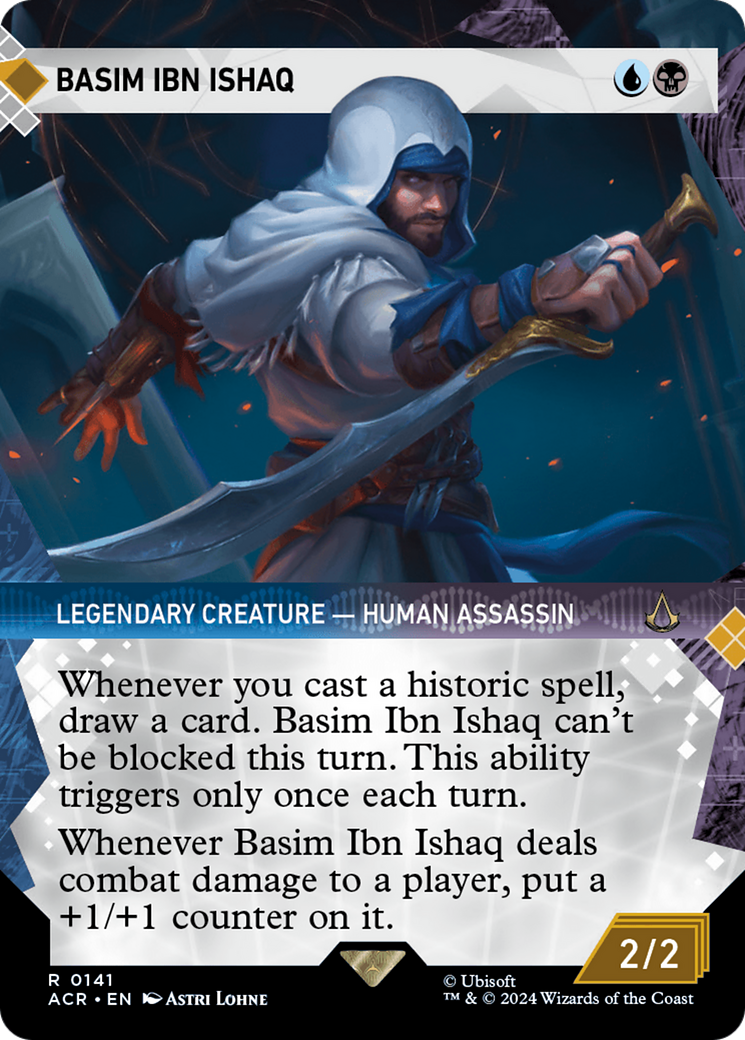 Image of Basim Ibn Ishaq (Showcase) (ACR-141) - Assassin's Creed: (Showcase) (Borderless)