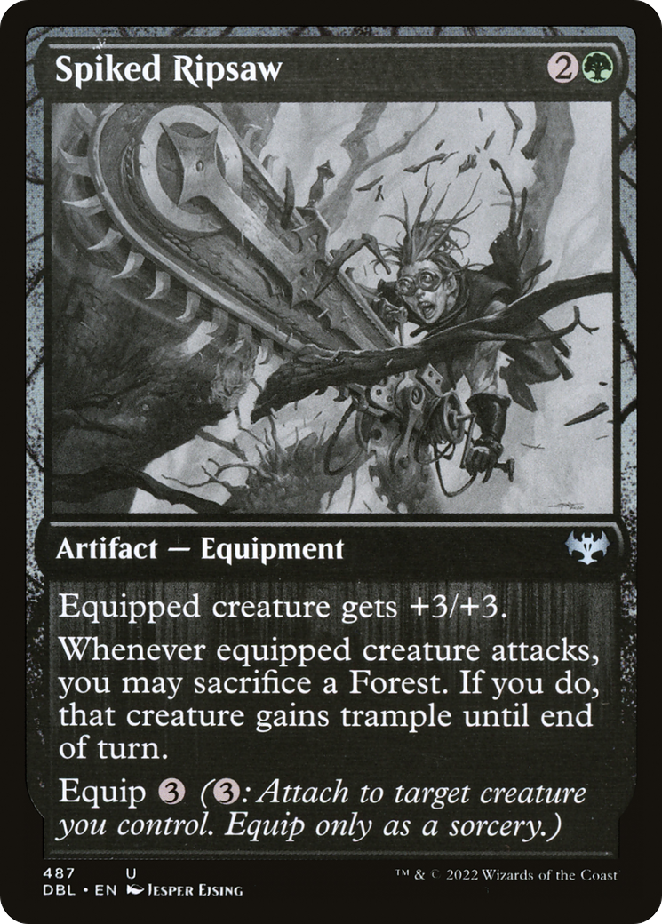 Image of Spiked Ripsaw (DBL-487) - Innistrad: Double Feature