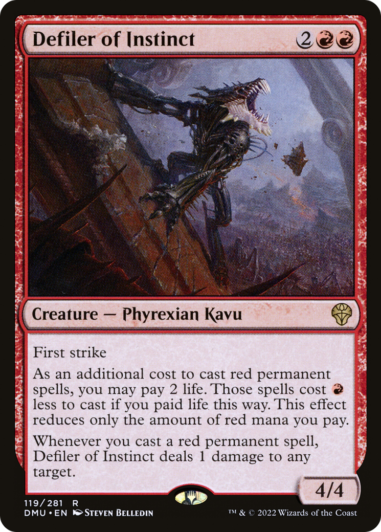Image of Defiler of Instinct (DMU-119) - Dominaria United