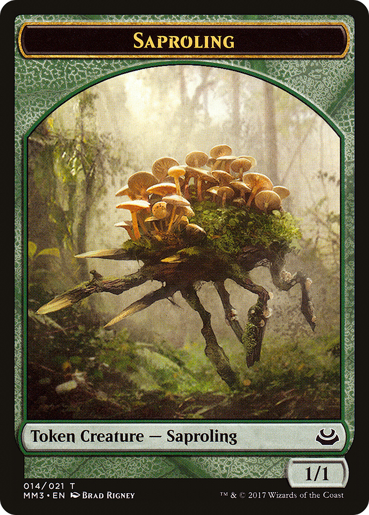 Image of Saproling Token (MM3-014) - Modern Masters 2017 Tokens