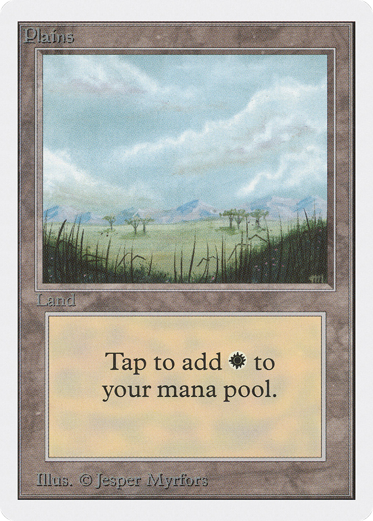 Image of Plains (B) (2ED-) - Unlimited Edition