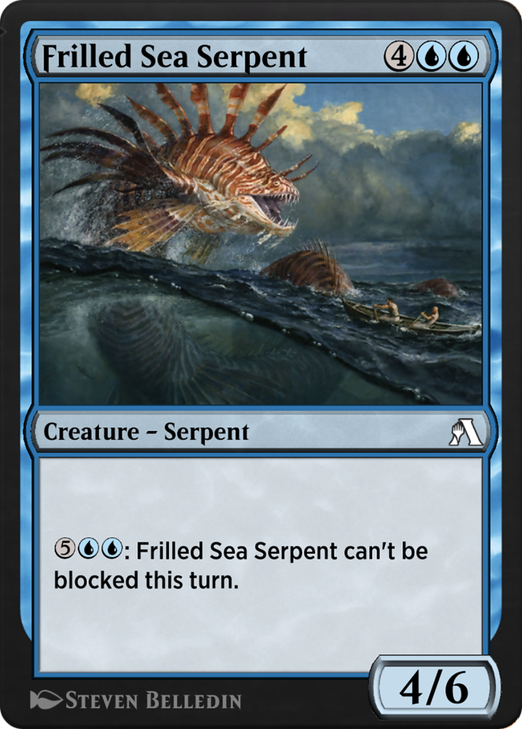Image of Frilled Sea Serpent (ANB-027) - Arena Beginner Set
