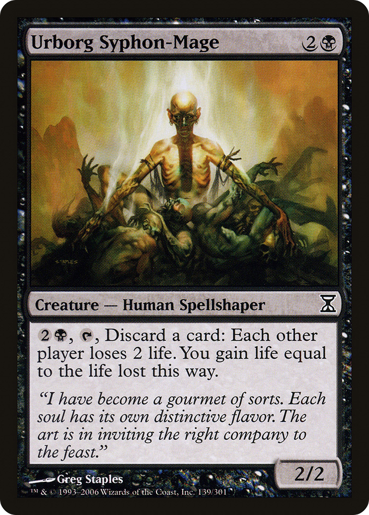 Image of Urborg Syphon-Mage (TSP-139) - Time Spiral