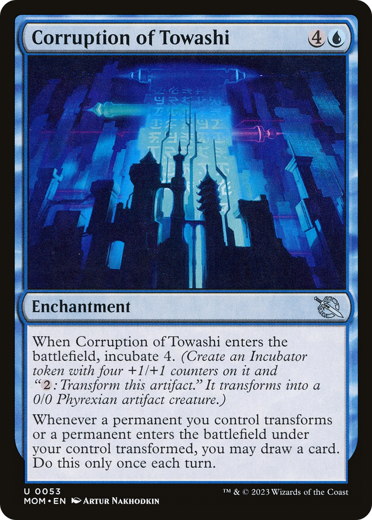 Image of Corruption of Towashi (MOM-053) - March of the Machine Foil