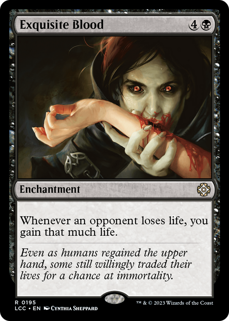 Image of Exquisite Blood (LCC-195) - The Lost Caverns of Ixalan Commander