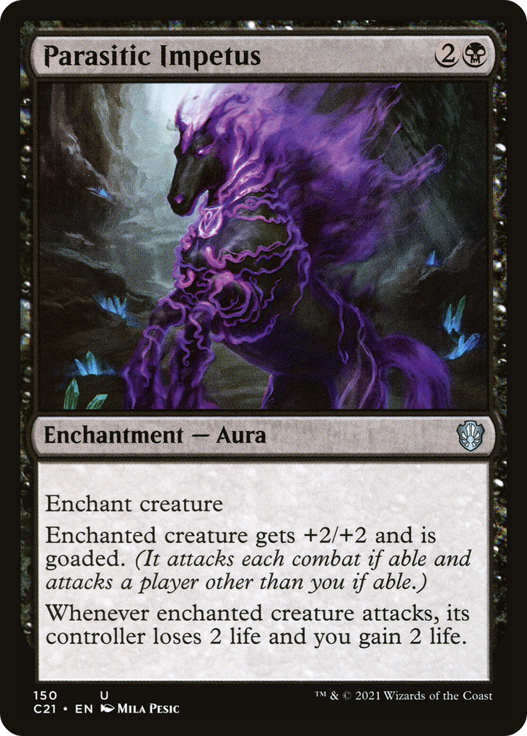 Image of Parasitic Impetus (C21-150) - Commander 2021