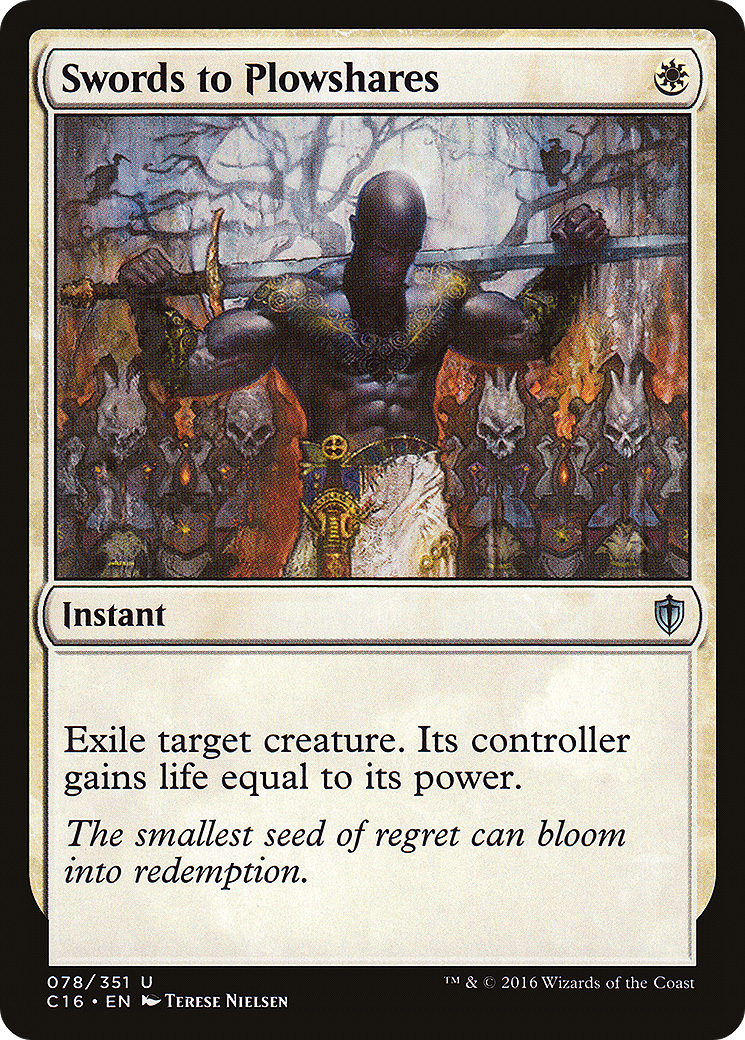 Image of Swords to Plowshares (C16-078) - Commander 2016