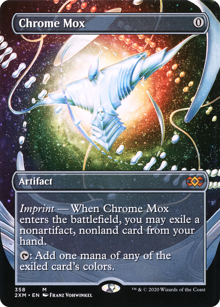 Image of Chrome Mox (Borderless) (2XM-358) - Double Masters (Borderless)