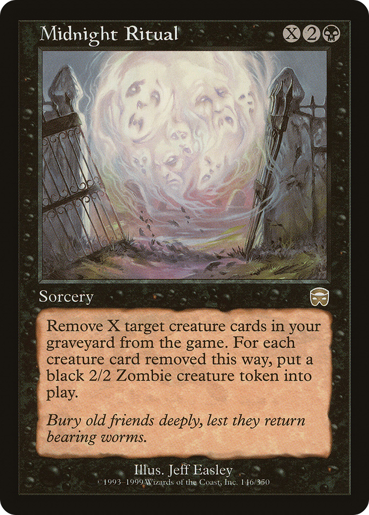 Image of Midnight Ritual (MMQ-146) - Mercadian Masques