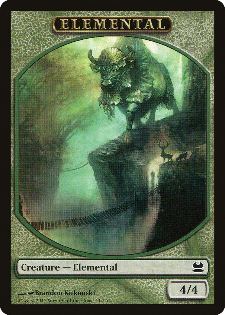 Image of Elemental Token (MMA-011) - Modern Masters Tokens