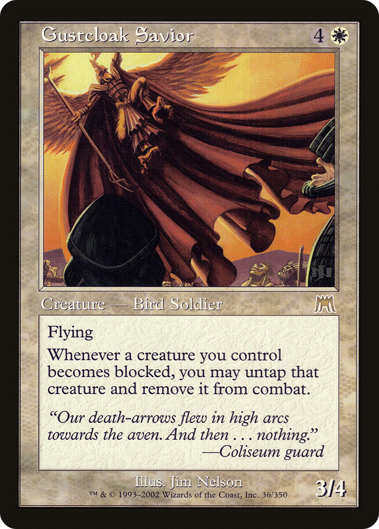 Image of Gustcloak Savior (ONS-036) - Onslaught