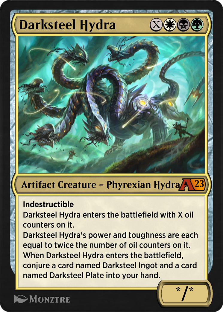 Image of Darksteel Hydra (YONE-020) - Alchemy: Phyrexia