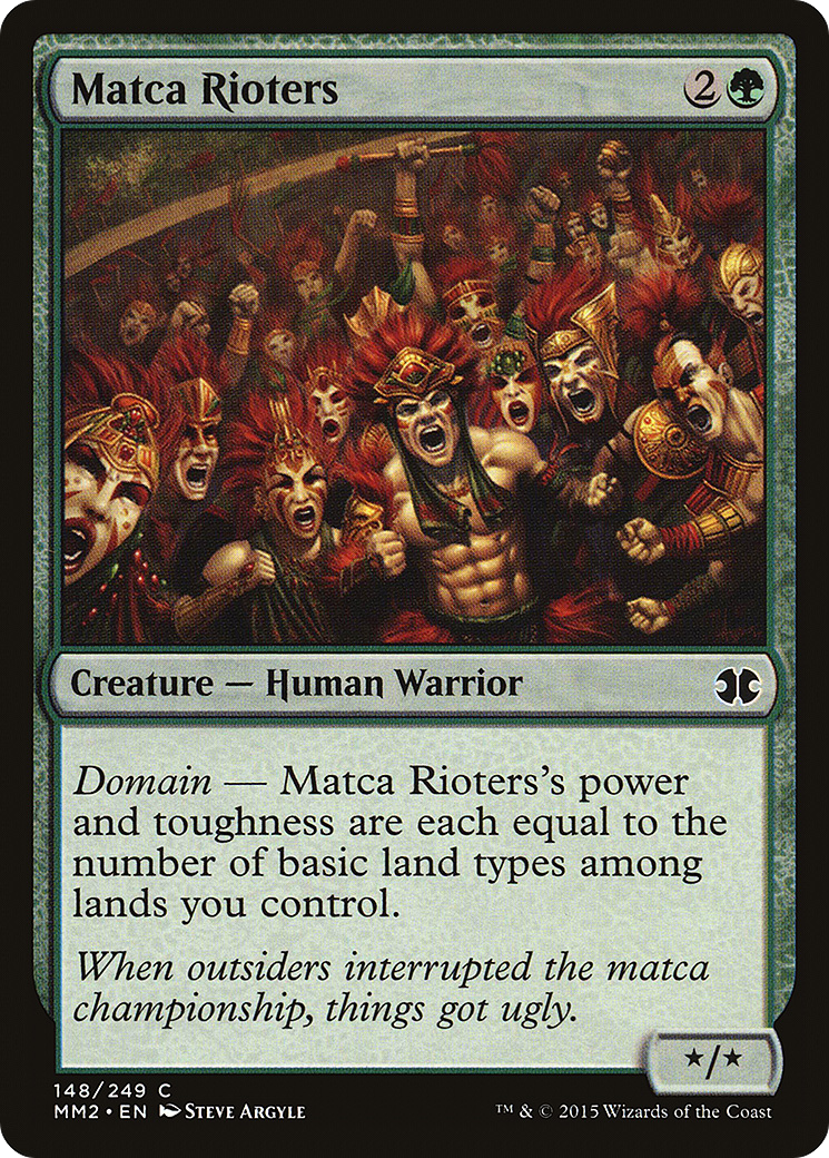 Image of Matca Rioters (MM2-148) - Modern Masters 2015 Foil