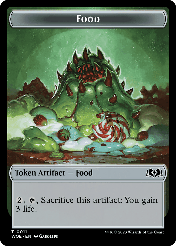 Image of Food (TWOE-011) - Wilds of Eldraine Tokens