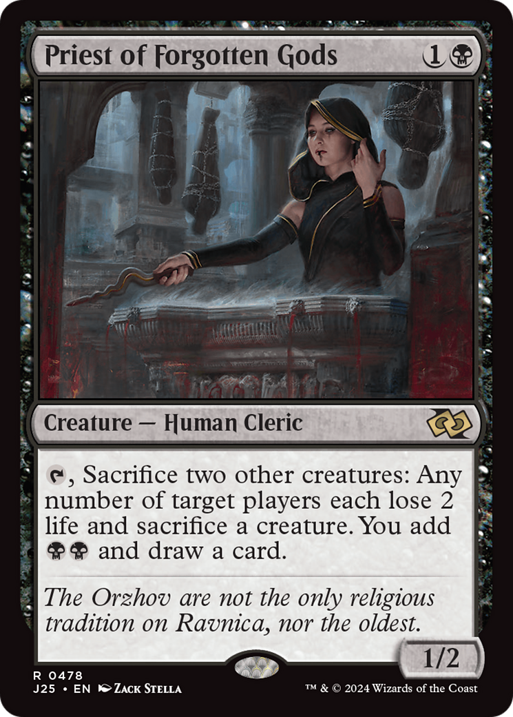 Image of Priest of Forgotten Gods (J25-478) - Foundations Jumpstart