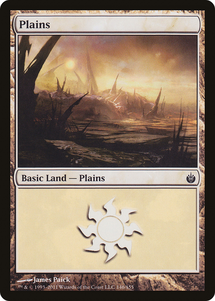 Image of Plains (146) (MBS-146) - Mirrodin Besieged Foil