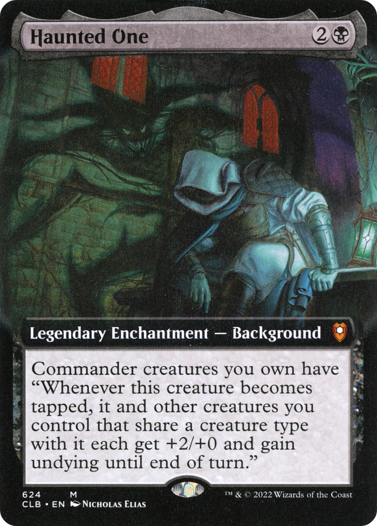 Image of Haunted One (Extended Art) (CLB-624) - Commander Legends: Battle for Baldur's Gate: (Extended Art)