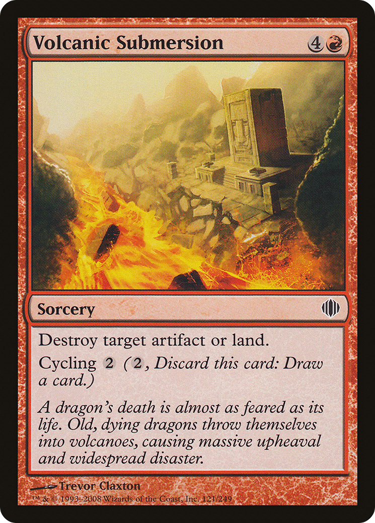 Image of Volcanic Submersion (ALA-121) - Shards of Alara
