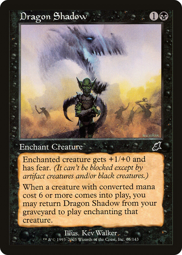 Image of Dragon Shadow (SCG-065) - Scourge Foil