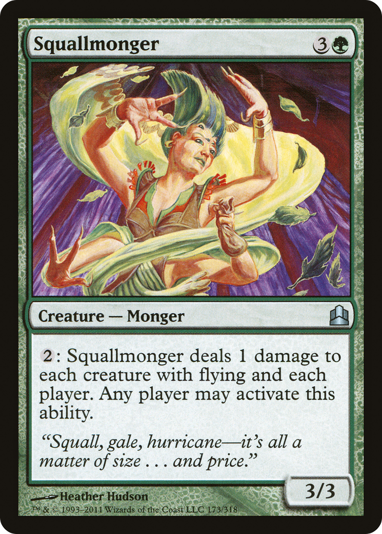 Image of Squallmonger (CMD-173) - Commander 2011