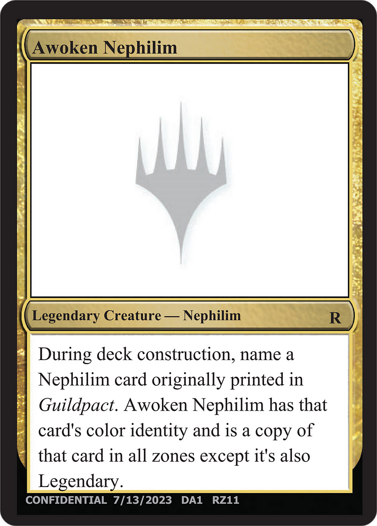 Image of Awoken Nephilim (UNK-RZ11A) - Unknown Event