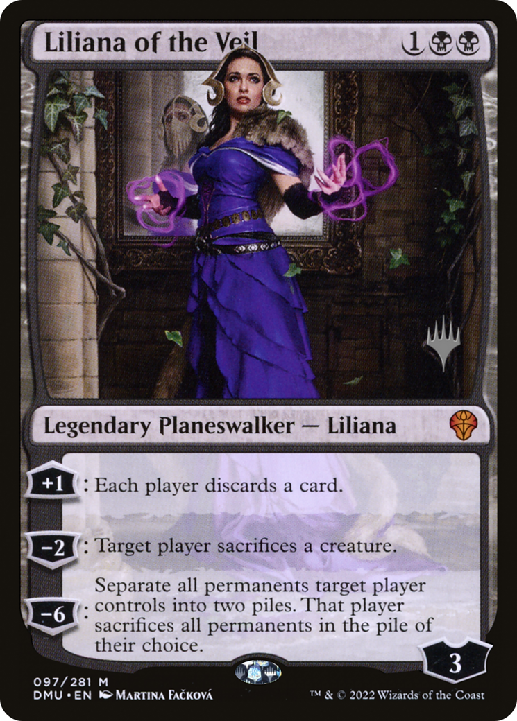Image of Liliana of the Veil (PPDMU-97P) - Dominaria United Promos