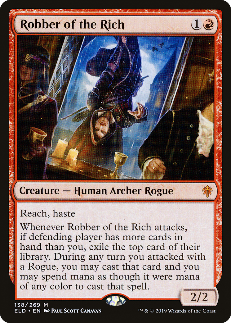Image of Robber of the Rich (ELD-138) - Throne of Eldraine Foil