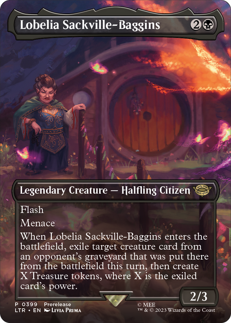 Image of Lobelia Sackville-Baggins (Borderless) (LTR-399) - The Lord of the Rings: Tales of Middle-earth (Borderless)