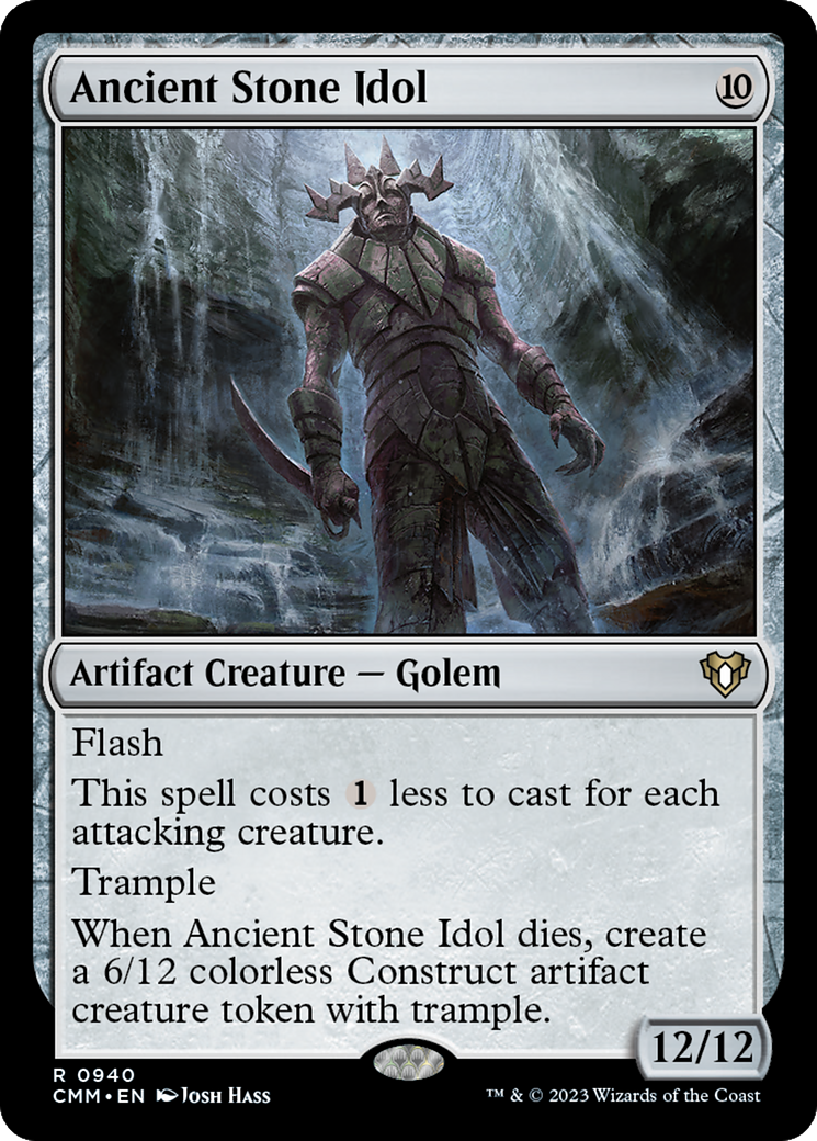 Image of Ancient Stone Idol (CMM-940) - Commander Masters