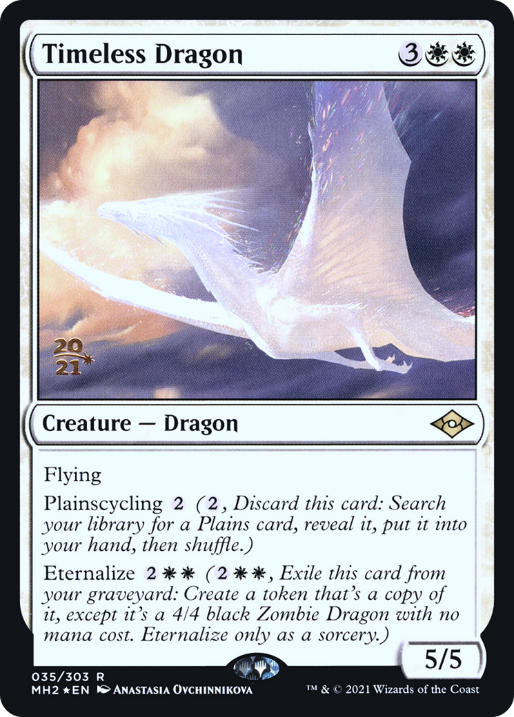 Image of Timeless Dragon (PRE-035) - Modern Horizons 2 Promos Foil