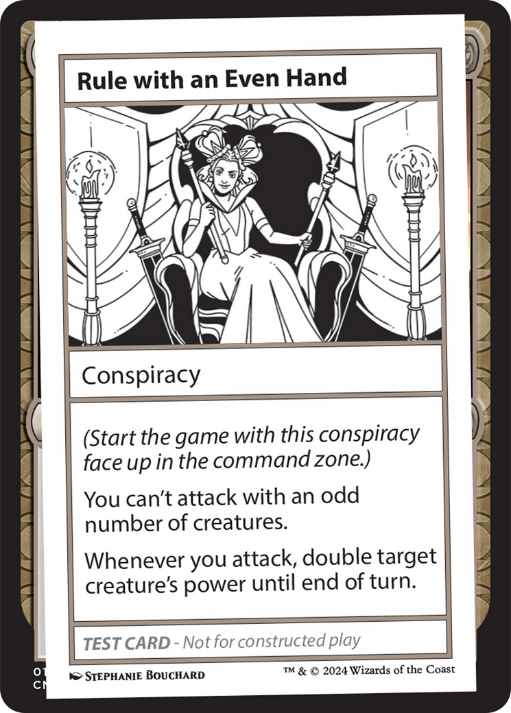 Image of Rule with an Even Hand (MB2PC-) - Mystery Booster 2