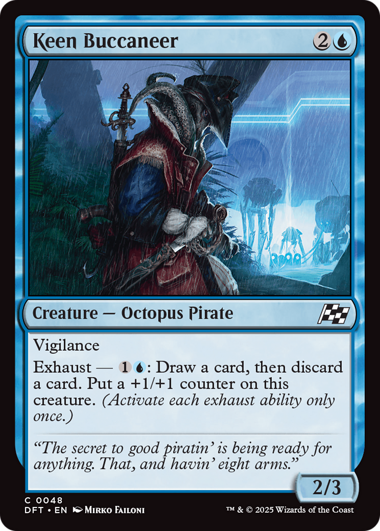 Image of Keen Buccaneer (DFT-048) - Aetherdrift Foil