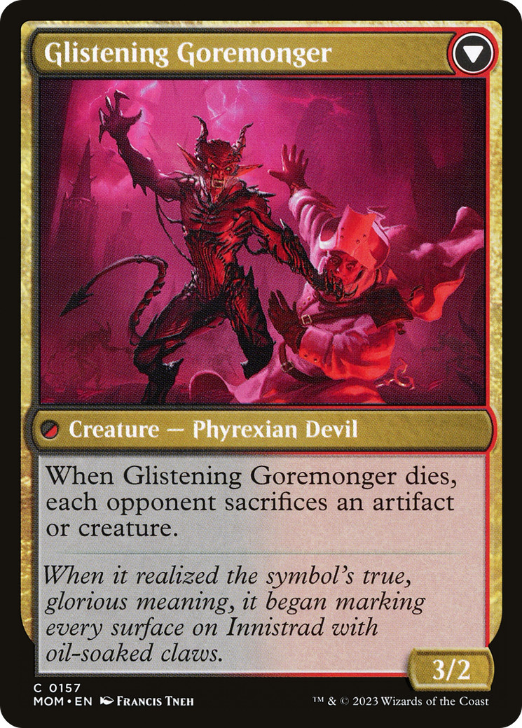 Image of Pyretic Prankster (MOM-157) - March of the Machine Foil